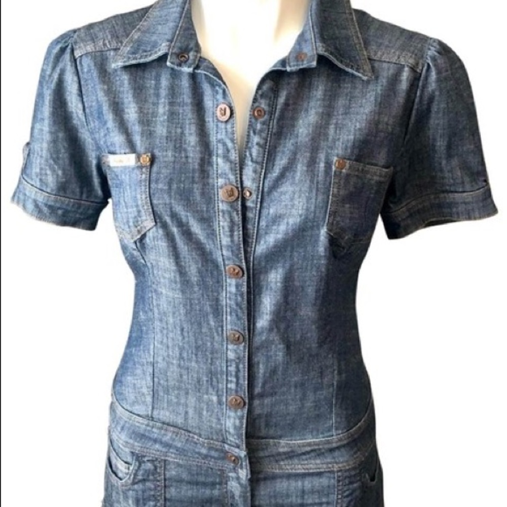 Frankie B. Jean Romper. Size 4. NWT.